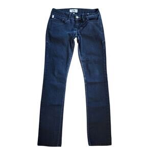 Code Denim Womens Skinny Jeans Size 27 Dark Blue Low Rise Stretch